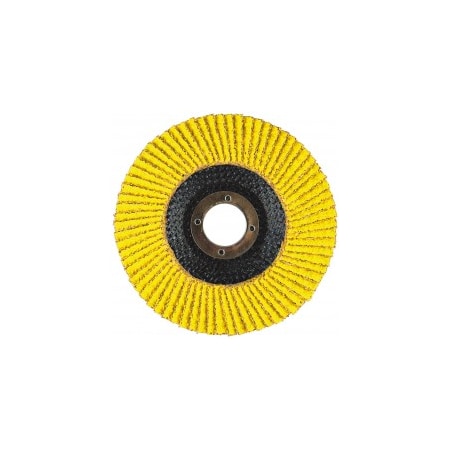 4-1/2" x 5/8"-11 T27 - Flat Face Performance Coated PREDATOR Fiberglass Flap Disc, 60 Grit