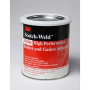 For Rubber and Gaskets Gasket Adhesive, 1 qt, Brown, Temp Range -40 to 180 Degrees F