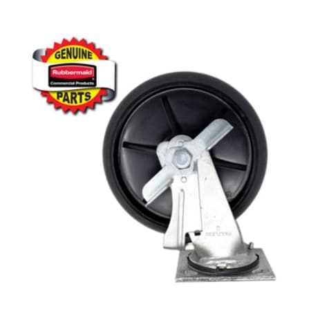 Executive Quiet Caster,Swivel,8"