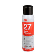 Spray Adhesive, 16 fl oz, Aerosol Can, Clear, 27