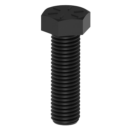 Grade 8, 3/4"-10 Hex Head Cap Screw, Black Oxide Steel, 2-1/2 in L, 5 PK
