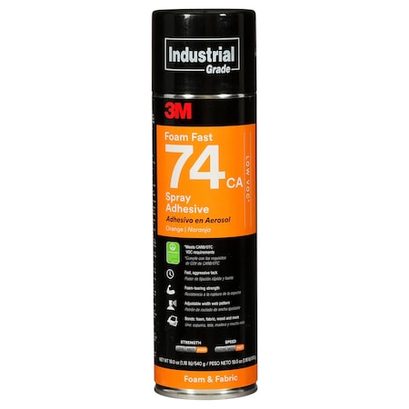 Epoxy Adhesive, Foam Fast 74CA Series, Gray, 19 oz, Tube