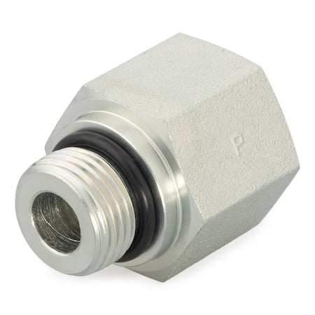Straight Adapter, Steel, 5/8 x 3/4 in