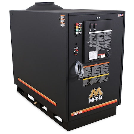 Medium Duty 3000 psi 3.9 gpm Hot Water Gas Pressure Washer