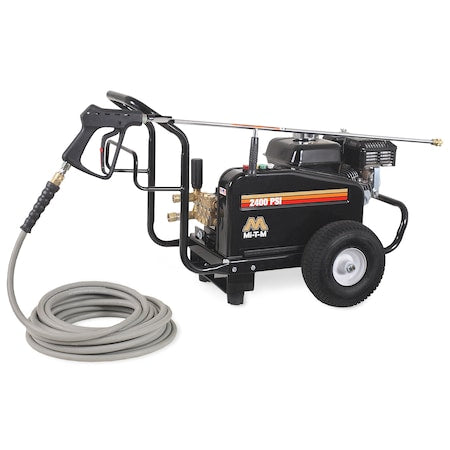 Medium Duty 2400 psi 2.8 gpm Cold Water Gas Pressure Washer