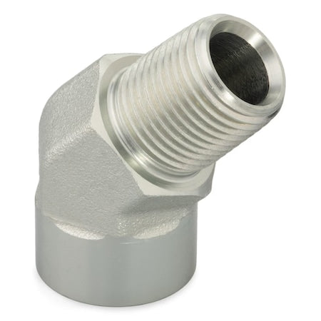 45 Degrees  Street Elbow Brass 45 Degrees  Elbow, 1/8 in Male NPTF X 1/8 in Female NPTF
