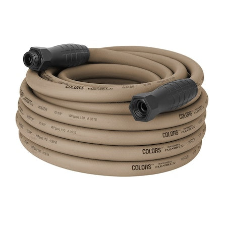 5/8 in ID x 50 ft L SwivelGrip Garden Hose, Blue