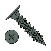 Drywall Screw, #8 x 2-1/4 in, Wafer Head Phillips Drive, 1000 PK