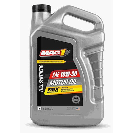 Engine Oil, 10W-30, Synthetic, 5 Qt.
