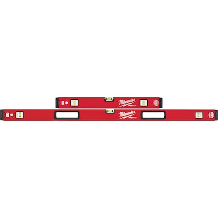 24" / 48" REDSTICK Magnetic Box Level Set