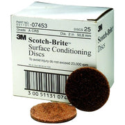 Scotch Brite Surface Conditioning Discs Coarse Brown,2"