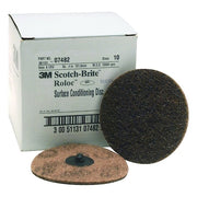 Coarse Scotch Brite Roloc Surface Conditioning Discs, 4"