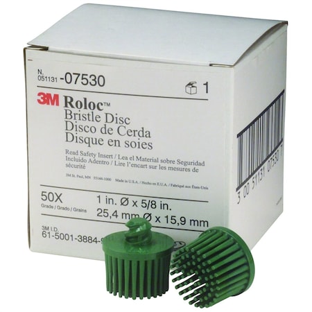 Green Bristl Disc 50 4Bx/Cs,1"
