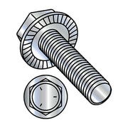 Grade 5, 1/4"-20 Flange Bolt, Zinc Plated Steel, 3/8 in L, 3000 PK