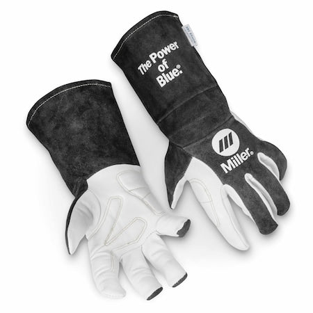 Classic Welding Gloves, Gauntlet Cuff, Wing Thumb, Premium Sheepskin, M, 1 PR