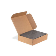 Sorbent Pad, 11 3/16 gal, 40 in x 48 in, Universal, Gray, 10 PK
