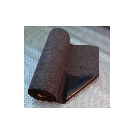 Sorbent Rug, Oil, 36 in x 150 ft, Gray
