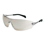 S22, Safety Glasses, Duramass Hard Coat, Metal Lens, Chrome Metal Frame, Frameless