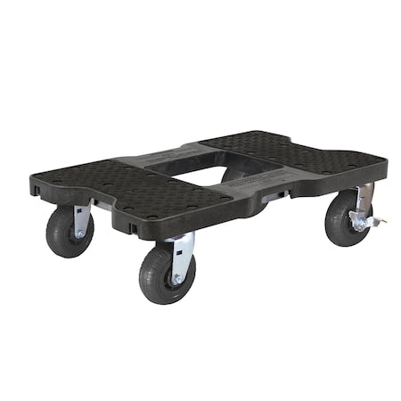 E-Track Dolly,Extreme-Duty,Black,1600 lb
