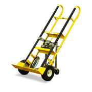 E-Track Hand Truck Cart,500 lb,4 Wheel