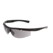 Tactical (T122), Safety Glasses, Anti-Fog, Gray Lens, Black Frame, Half Frame