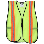Safety Vest,Lime,Polyester Mesh