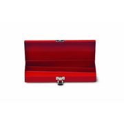 Tool Box Red, Metal w/Chrome Latch