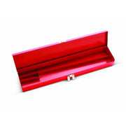 Tool Box Red, Metal w/Chrome Catch - 18-