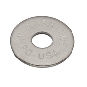 Flat Washer, For Screw Size 7/16" ,18-8 Stainless Steel Plain Finish, 5 PK