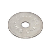 Fender Washer, For Screw Size #6 ,Stainless Steel Plain Finish, 25 PK