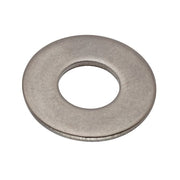 Flat Washer, For Screw Size 1/4" ,335 Stainless Steel Plain Finish, 100 PK