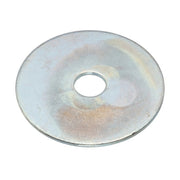 Fender Washer, For Screw Size 5/16" ,Steel Zinc Plated Finish, 100 PK
