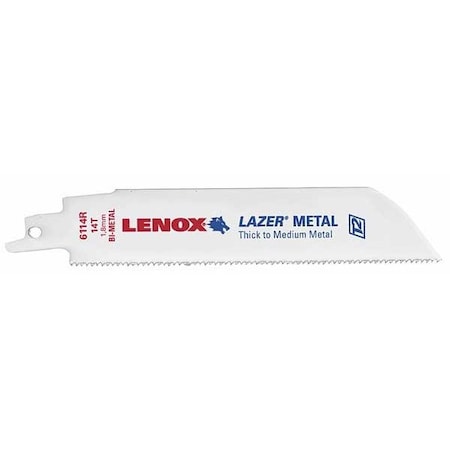 6 in x 14 TPI, Reciprocating Saw Blade Combo Pack, LENOX
