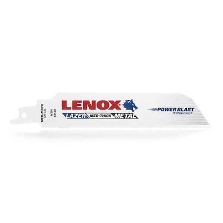 6 in x 14 TPI Reciprocating Saw Blade Combo Pack, LENOX
