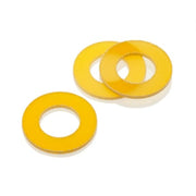 Flat Washer, For Screw Size 1/4 in ,Fiberglass Green Tan Finish