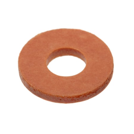 Flat Washer, For Screw Size #6 ,Phenolic Resin Red Brown Finish