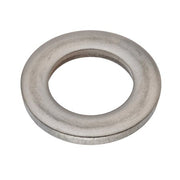 Flat Washer, For Screw Size M14 ,316 Stainless Steel Plain Finish