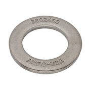 Flat Washer, For Screw Size M24 ,316 Stainless Steel Plain Finish