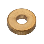 Flat Washer, For Screw Size #4 ,Brass Plain Finish
