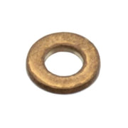 Flat Washer, For Screw Size #0 ,Brass Plain Finish