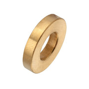 Flat Washer, For Screw Size 3/8" ,Brass Plain Finish