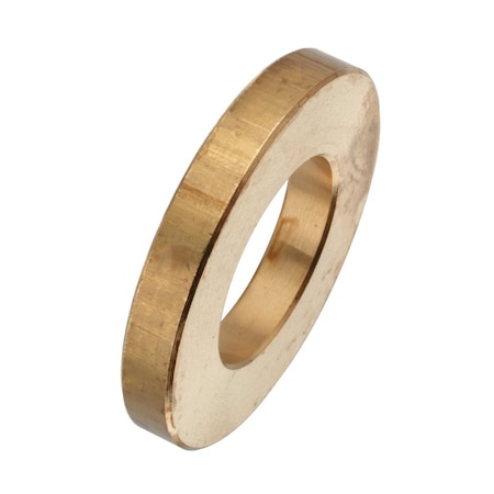 Flat Washer, For Screw Size 3/4" ,Brass Plain Finish