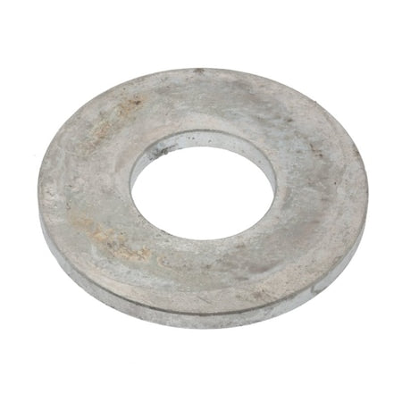 Flat Washer, For Screw Size 1-1/2" ,Steel Hot Dipped Galvanized Finish