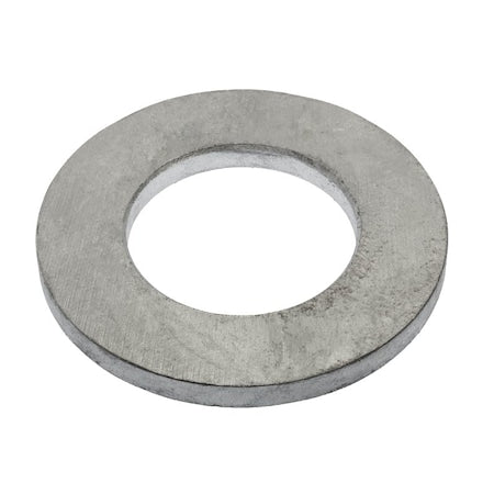 Flat Washer, For Screw Size 2" ,Steel Hot Dipped Galvanized Finish