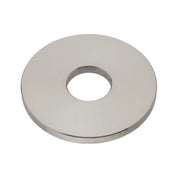 Fender Washer, For Screw Size 1" ,18-8 Stainless Steel Plain Finish