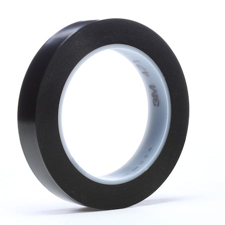 VnylTpe471Blck, 3/4nx36yd5.2ml, PK48