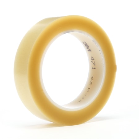 Vinyl Tape 471, Transparent, 4"x,PK8