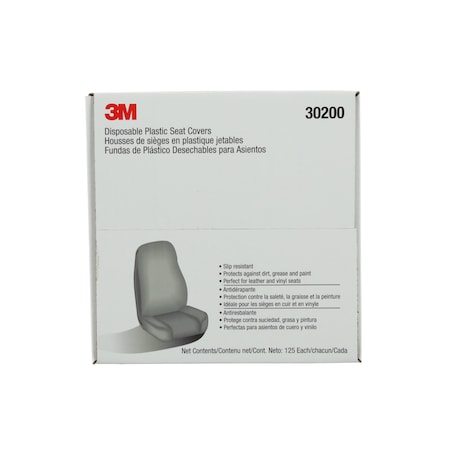 Disposable Plastic Seat Covers, 30200, 1