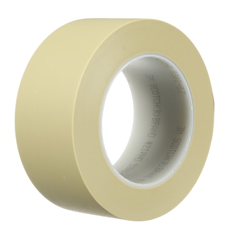 Masking Tape, 2 in W x 60 yd L, 5 mil Thick, Green, Rubber Adhesive, 24 PK