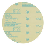 Microfinish Film Disc,Type D,Blue,5"xNH